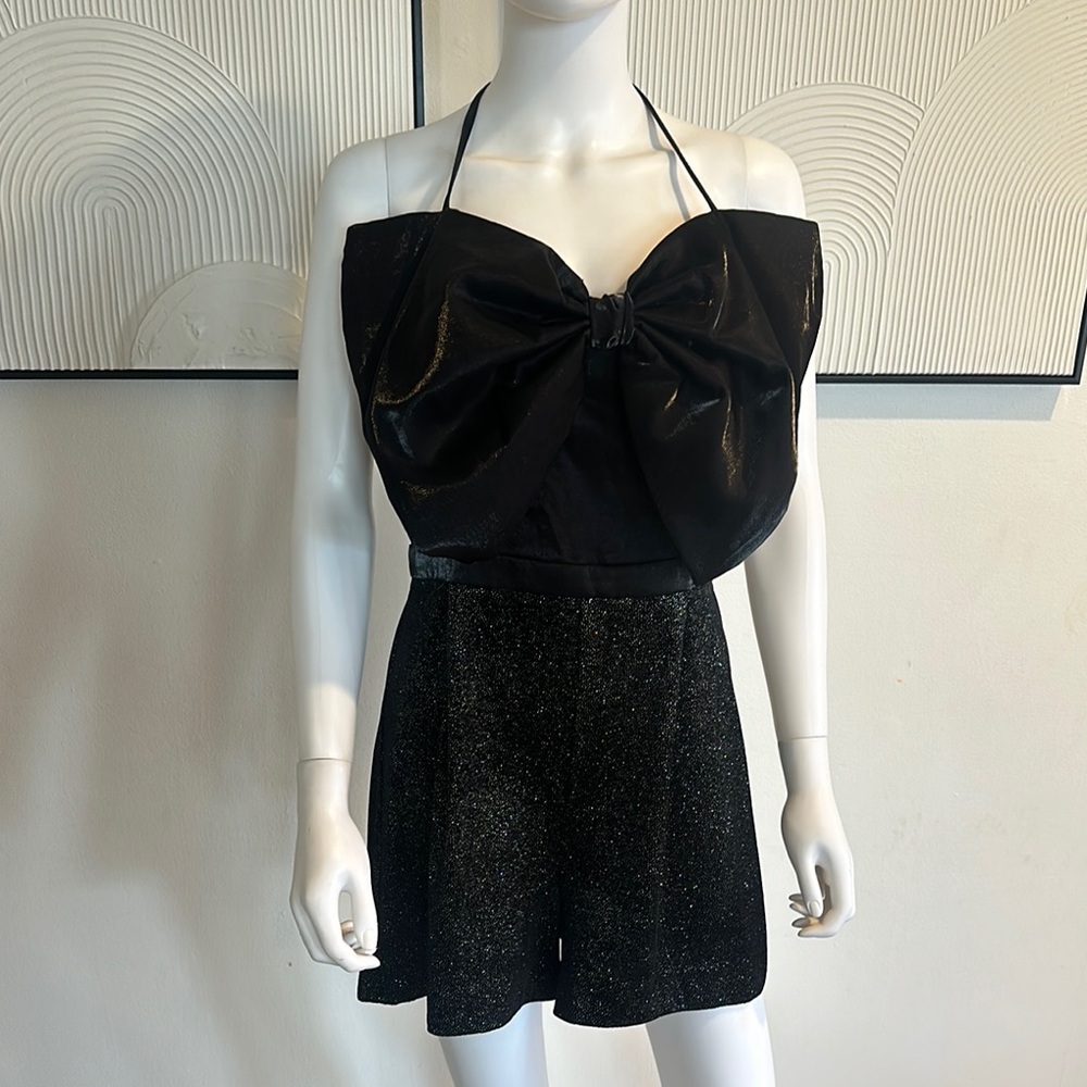 Elegant Black Halter Jumpsuit